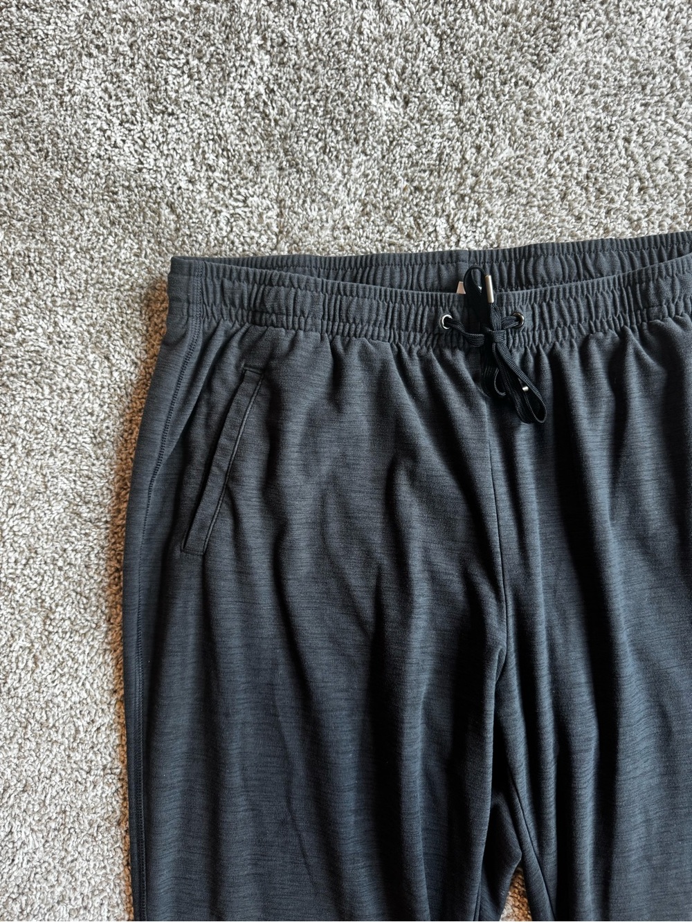 Women's Old Navy Jogger Pants Mid-Rise Pull On Drawstring Lounge Large Tall - Picture 5 of 9
